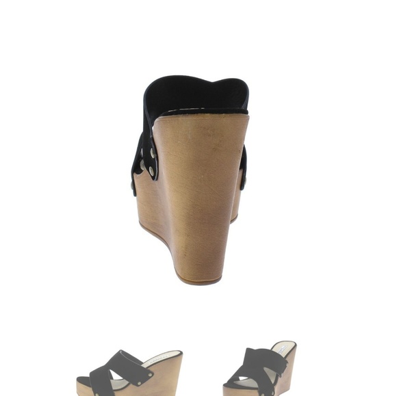 LAST 1! HOST PICK!🎉 Black Faux Suede Wedges - Picture 4 of 7